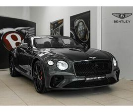 BENTLEY CONTINENTAL GTC BENTLEY CONTINENTAL GTC 6.0 W12 FIRST EDITION