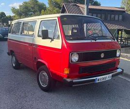 VOLKSWAGEN COMBI T3 NEVERA, MESA, RADIO USB.