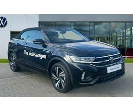 VOLKSWAGEN T-ROC CABRIOLET VOLKSWAGEN T-ROC T-ROC CABRIOLET R-LINE 1.5 TSI 150PS 7-SPEED DSG 2 DOOR