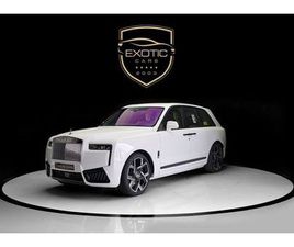 ROLLS ROYCE CULLINAN ROLLS-ROYCE CULLINAN BLACK BADGE DUALITY SEATS