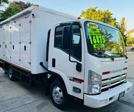 ISUZU LA SÉRIE N 2015 ISUZU NPR HD GAS V8 6.0L.213K.MI.14FT.REEFER BOX TRUCK***SALE***