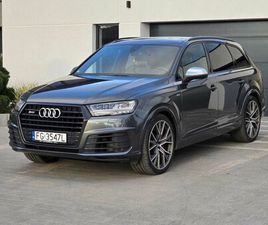 AUDI SQ7 QUATRO TIPTRONIC S LINE 4.0 TDI V8T 435 KM SKWIERZYNA • OLX.PL