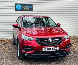 2018 VAUXHALL GRANDLAND X 1.6CDTI SE (122PS) AUTO