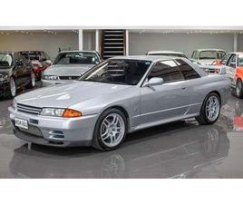 1990 NISSAN SKYLINE ARGENT MANUEL CONDUITE À DROITE IN RO...