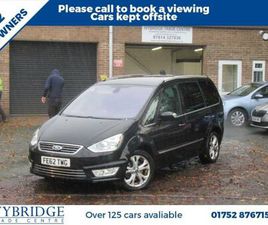 2012 62 FORD GALAXY 1.6 TDCI TITANIUM X MPV 5DR DIESEL MANUAL EURO 5 (S/S) (115