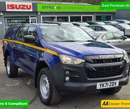 BLUE 1.9 TD UTILITY PICKUP, 112,700 MILES, 1 OWNER, EURO 6 ULEZ, 6-SPEED, A/C, CRUISE, DAB, FRONT &