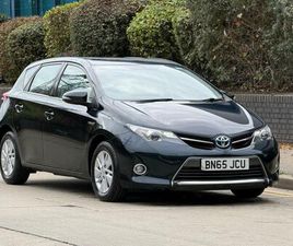 TOYOTA AURIS 2015 TOYOTA AURIS 1.8 VVT-H ICON CVT EURO 5 (START/STOP) 5DR HATCHBACK PETROL/ELECTRIC HYBRID AUTOMATIC