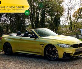 BMW SERIE 4 CABRIOLET 425 2015 BMW 4 SERIES 3.0 M4 (425BHP) (START/STOP) CONVERTIBLE M DCT