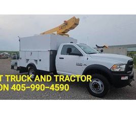 2017 DODGE RAM 5500 35FT ENCLOSED UTILITY BOX BUCKET TRUCK 6.7L DIESEL