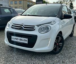 CITROEN C1 AIRSCAPE BRUGT CITROËN C1 1,0 VTI AIRSCAPE SPORTLINE 72HK 5D TIL SALG