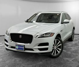 JAGUAR F-PACE 25T USED 2018 JAGUAR F-PACE PRESTIGE PEABODY MA 01960