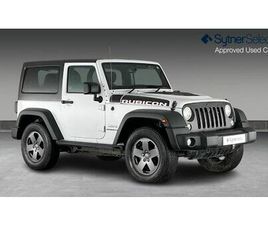 JEEP WRANGLER CONVERTIBLE JEEP WRANGLER 3.6 V6 RUBICON RECON 2DR AUTO