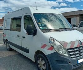 RENAULT MASTER 3 PHASE 1 CABINE APPROFONDIE 7 PLACES 2.3 DCI 125 CV ANNÉE 2011 POSSIBILITÉ LOT PRO-EXPORT