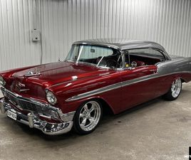 CHEVROLET BEL AIR 2D HT 383CID. TODELLA HIENO, NÄYTTELYKUNTOINEN CHEVY