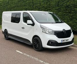 RENAULT TRAFIC 2017 RENAULT TRAFIC 1.6DCI LL29 125 SPORT NAV ENERGY 125 E6 PANEL VAN