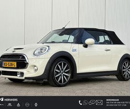 2.0 COOPER S CHILI SERIOUS BUSINESS ALARM KLASSE 3 / AUTOMAAT / CABRIO / AIRCO / NAVIGATIE /
