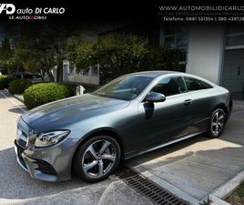 MERCEDES CLASSE E E 450 MERCEDES-BENZ E 450 4MATIC AUTO PREMIUM PLUS