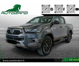TOYOTA HILUX DOUBLE CABINE TOYOTA HILUX INVINCIBLE 2.8D A/T 4WD DOUBLE CAB *IVA ESCLUSA*