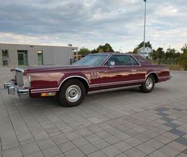 LINCOLN CONTINENTAL MARK V 1978 7.5L V8 TÜV US OLDTIMER
