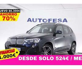 BMW X3 35D XDRIVE M SPORT AUTO 313CV 5P # TECHO PANORAMICO ELE,CUERO,NAVY