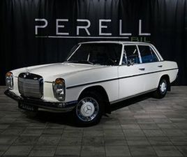 MERCEDES-BENZ 200 W115 / SVENSKSÅLD/ 5016MIL/ MYCKET FIN