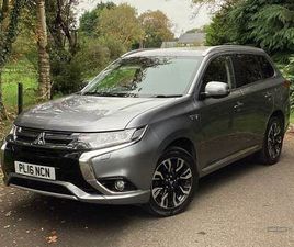 MITSUBISHI OUTLANDER PHEV 2016 MITSUBISHI OUTLANDER 2.0 PHEV GX4H 5DR AUTO
