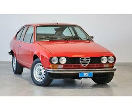 ALFA ROMEO ALFETTA 1978 ALFA ROMEO ALFETTA ROUGE MANUEL, 5 VITESSES CONDUITE...