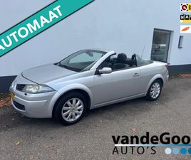 RENAULT MÉGANE COUPÉ CABRIOLET - 2.0-16V TECH LINE, '06, AUT., LPG-G3, LAGE KM-STAND