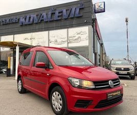 VW CADDY 2,0 TDI - N1 - 5 SJEDALA- U SUSTAVU PDV-A, 2016 GOD.