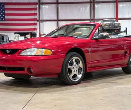 FORD MUSTANG CABRIOLET COBRA 1996 FORD MUSTANG SVT COBRA