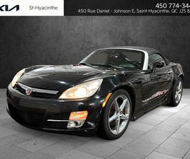 SATURN SKY CABRIOLET 2 PORTES // DÉCAPOTABLE // CUIR ROU
