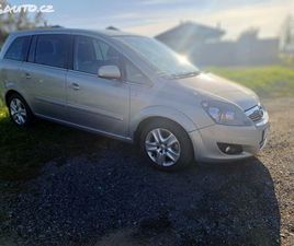 OPEL ZAFIRA OPEL ZAFIRA 1,7 CDTI 81 KW, 7 MÍST, S.PROH