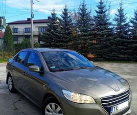 PEUGEOT 301 SAL/PL JEDEN WL. REJ.2014R BENZYNKA KIELCE • OLX.PL