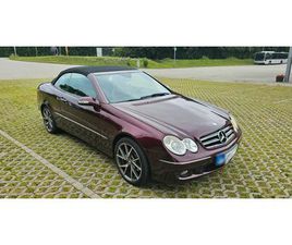 MERCEDES-BENZ CLK 200 KOMP. CABRIO LPG BENZIN 184 PS AVANTGRD