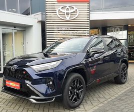TOYOTA RAV4 TOYOTA RAV4 2.5 PLUG-IN HYBRID AWD GR SPORT NIEUW DIRECT LEVERBAAR PANODAK JBL-AUDIO DODEHOEK STOELGEHEUGEN APPLE/ ANDROID 1400KG