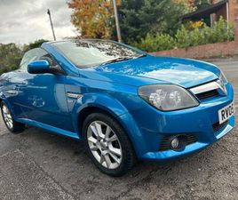 VAUXHALL TIGRA TWINTOP 2005 VAUXHALL TIGRA 1.8I 16V SPORT 2DR CONVERTIBLE PETROL MANUAL