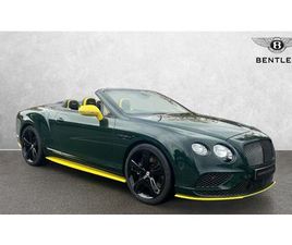 BENTLEY CONTINENTAL GTC SPEED BENTLEY CONTINENTAL GT SPEED 6.0 W12 (635) SPEED 2DR AUTO