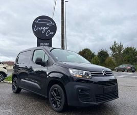 CITROEN BERLINGO SOCIETE CITROEN BERLINGO FOURGON VAN M 650 BLUEHDI 130 SS BVM6 DRIVER