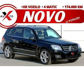 MERCEDES GLK GLK 320 MERCEDES GLK 320 CDI 4MATIC AUT /F1 KUPLJEN NOV U HR | SAMO 174 T.KM., 2009 GOD.