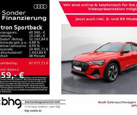 AUDI E-TRON SPORTBACK S AUDI E-TRON SPORTBACK 55 QUATTRO S-LINE MATRIX/B&O/AS