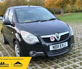 VAUXHALL AGILA 1.2 VVT ECOFLEX S EURO 5 5DR