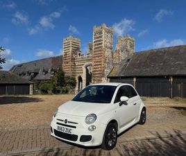 2013 FIAT 500 1.2 S 3DR HATCHBACK PETROL MANUAL