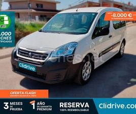 PEUGEOT PARTNER TEPEE PEUGEOT PARTNER TEPEE ACCESS BLUEHDI 1.6 HDI 100