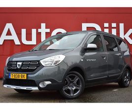 DACIA LODGY STEPWAY DACIA LODGY 1.2 TCE STEPWAY 7P. CAMERA | NAVI | TREKHAAK | AIRCO | BLUETOOTH | CRUISE | PDC
