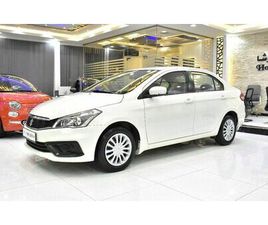 SUZUKI CIAZ SUZUKI CIAZ ( 2022 MODEL ) IN WHITE COLOR GCC SPECS THIS HAS DONE A KILOMETER OF 113,000 KM