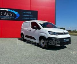 CITROEN BERLINGO SOCIETE III VAN FOURGON 1.6L 100 S&S CONTROL M 650 KG