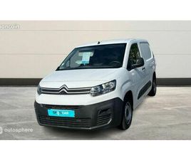 CITROEN BERLINGO VAN VÉHICULE UTILITAIRE OU SOCIÉTÉ M 1000KG BLUEHDI 100 S&S CONTROL