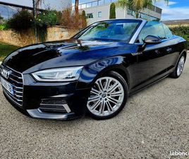 AUDI A5 CABRIO AUDI A5 CABRIOLET TDI DESIGN LUXURY 2.OL TOUTES OPTIONS VEHICULE FRANCAIS FACTURES A L APPUI CT OK GARANTIE ETAT IRREPROCHABLE GROUP MOTORS CT OK GARANTIE