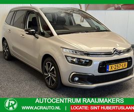 CITROËN C4 GRAND SPACETOURER 7 PERSOONS 1.2 PURE TECH FEEL NAVIGATIE CRUISE CONTROL CLIMATE CONTROL APPLE CARPLAY/ANDROID ACHTERUITRIJCAMERA ZEER MOOI !! BRGL