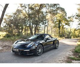 PORSCHE BOXSTER PORSCHE BOXSTER 981 BLACK EDITION - 15 500 KM - PSE - APPLE CARPLAY - PDK